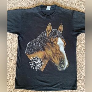 Vintage Wildlife Mustang Shirt